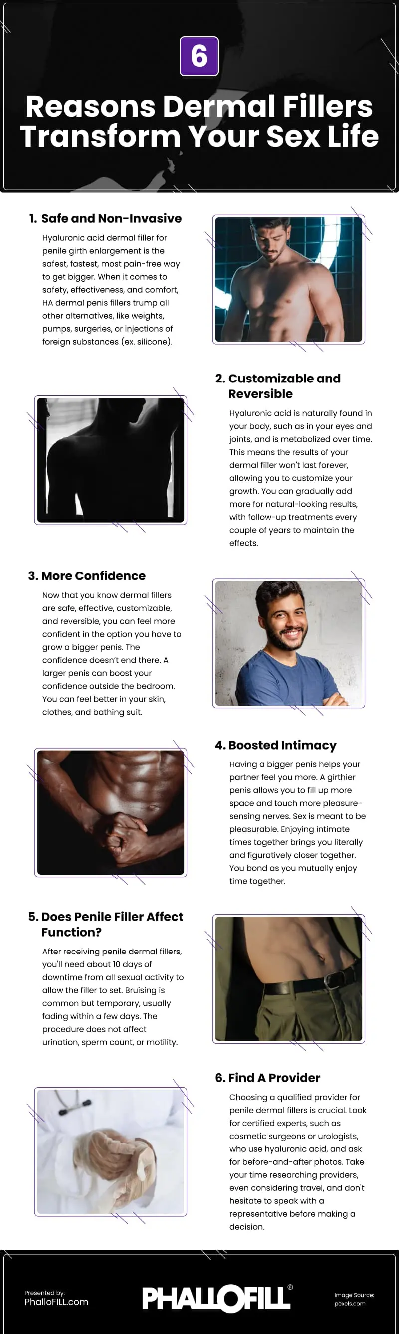 6 Reasons Dermal Fillers Transform Your Sex Life Infographic