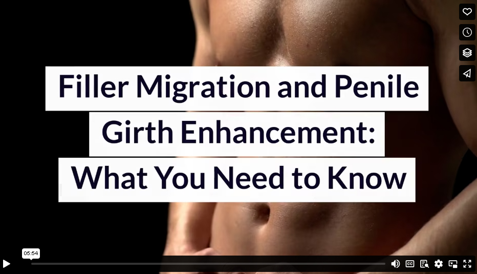 Filler Migration and Penile Girth Enhancement: What You Need to Know