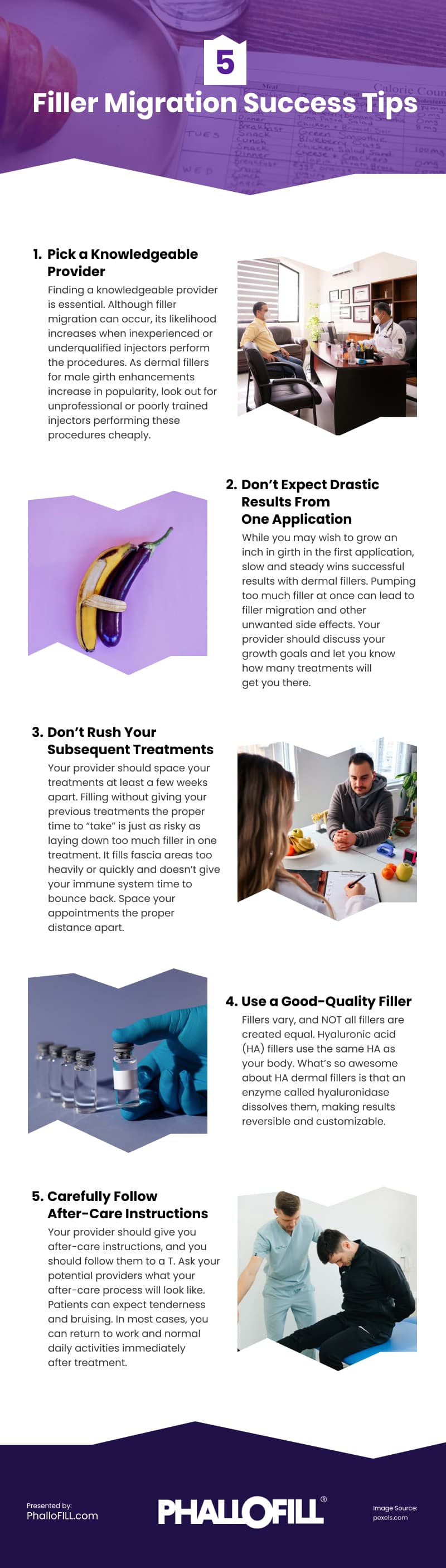 5 Filler Migration Success Tips Infographic